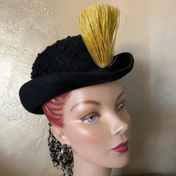 GLENOVER HENRY POLLAK Accessories Dapper 94s Black Felt